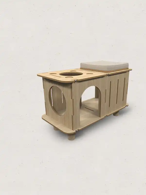 Modular Pets Furniture – Human and pet shared modular furniture